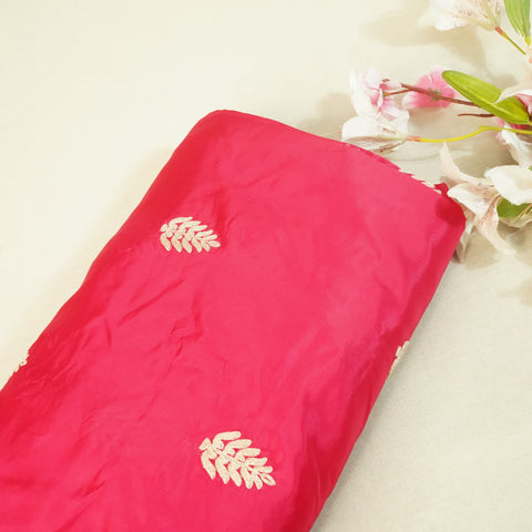 Meganta Zari Embroidery Silk Organza -WI-26988