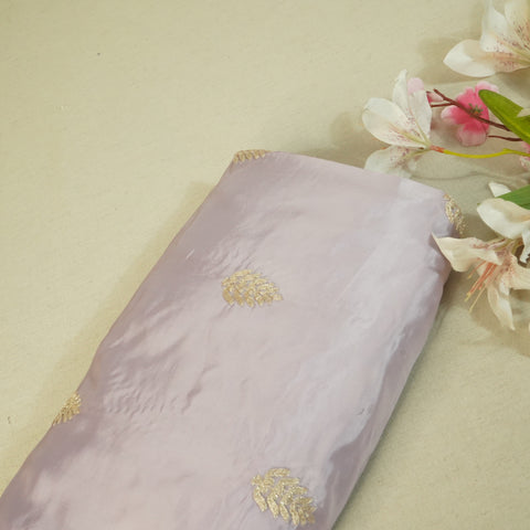 Lilic Zari Embroidery Silk Organza -WI-26990