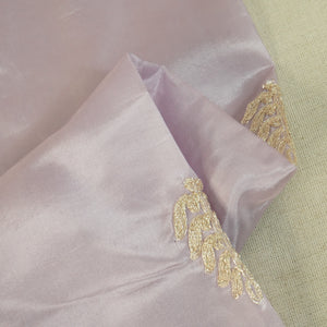 Lilic Zari Embroidery Silk Organza -WI-26990 - TradeUNO