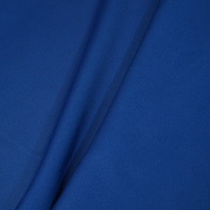 Royal Blue Solid Banana Crepe-LFP-27189 - TradeUNO