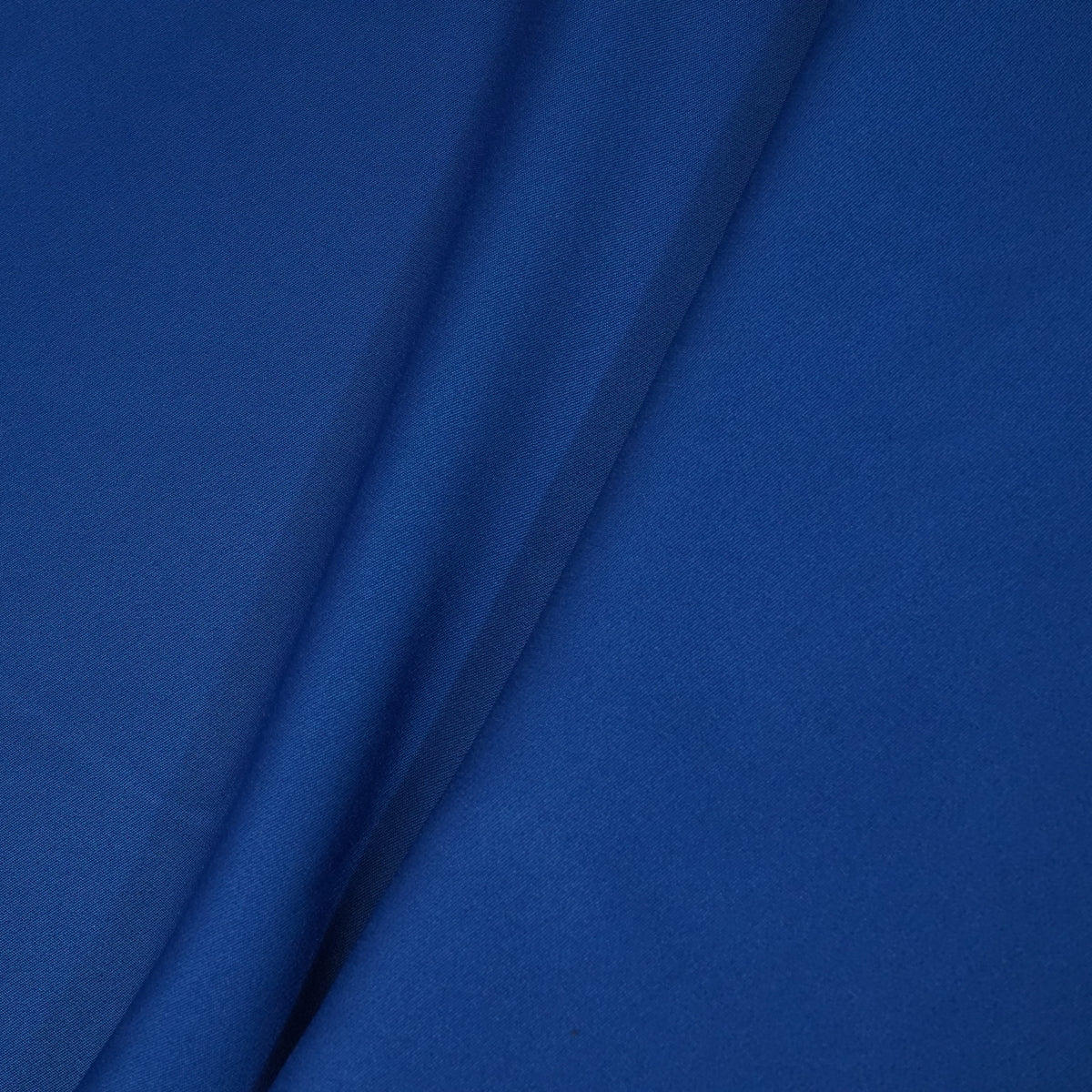 Royal Blue Solid Banana Crepe-LFP-27189 - TradeUNO