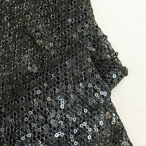 Black Net Lycra Sequence Net Lycra LFP-27190