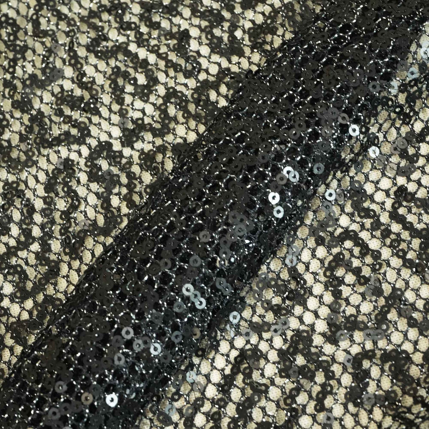 Black Net Lycra Sequence Net Lycra LFP-27190