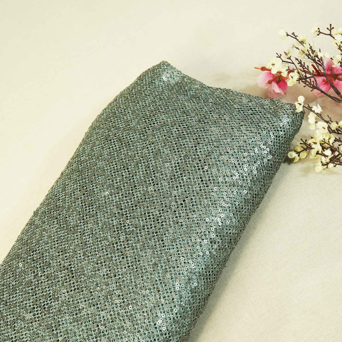 Green Net Lycra Sequence Net Lycra LFP-27192