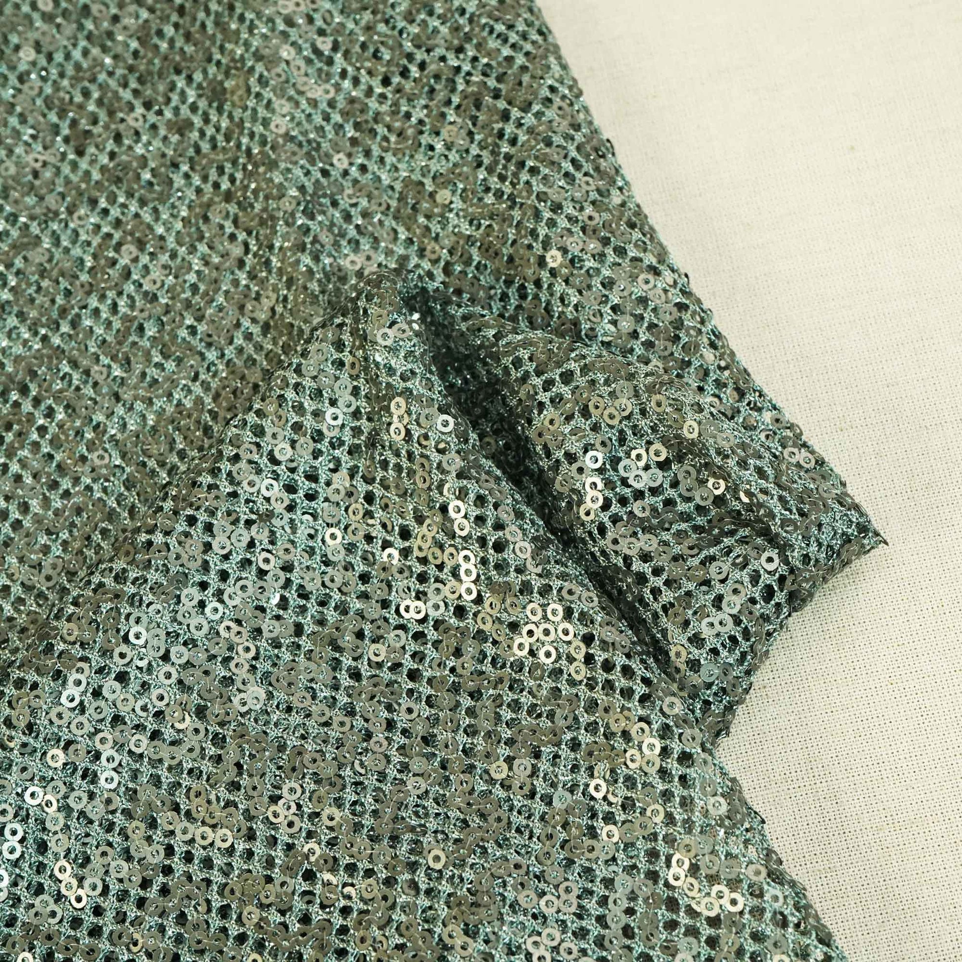 Green Net Lycra Sequence Net Lycra LFP-27192