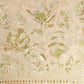 Peach Zari Embroidery Sequence Glass Tissue KF-27198
