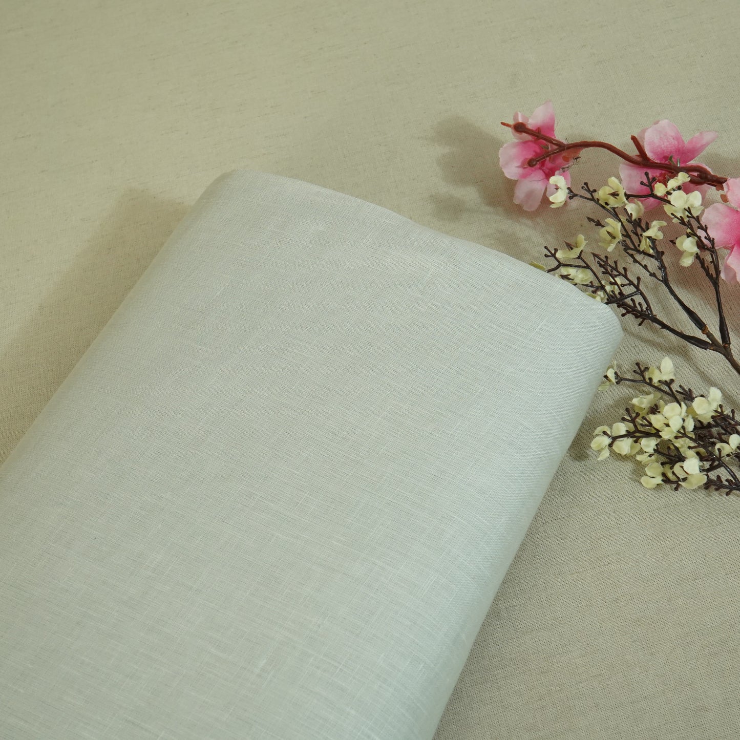 Grey Cotton Linen-FF-27202