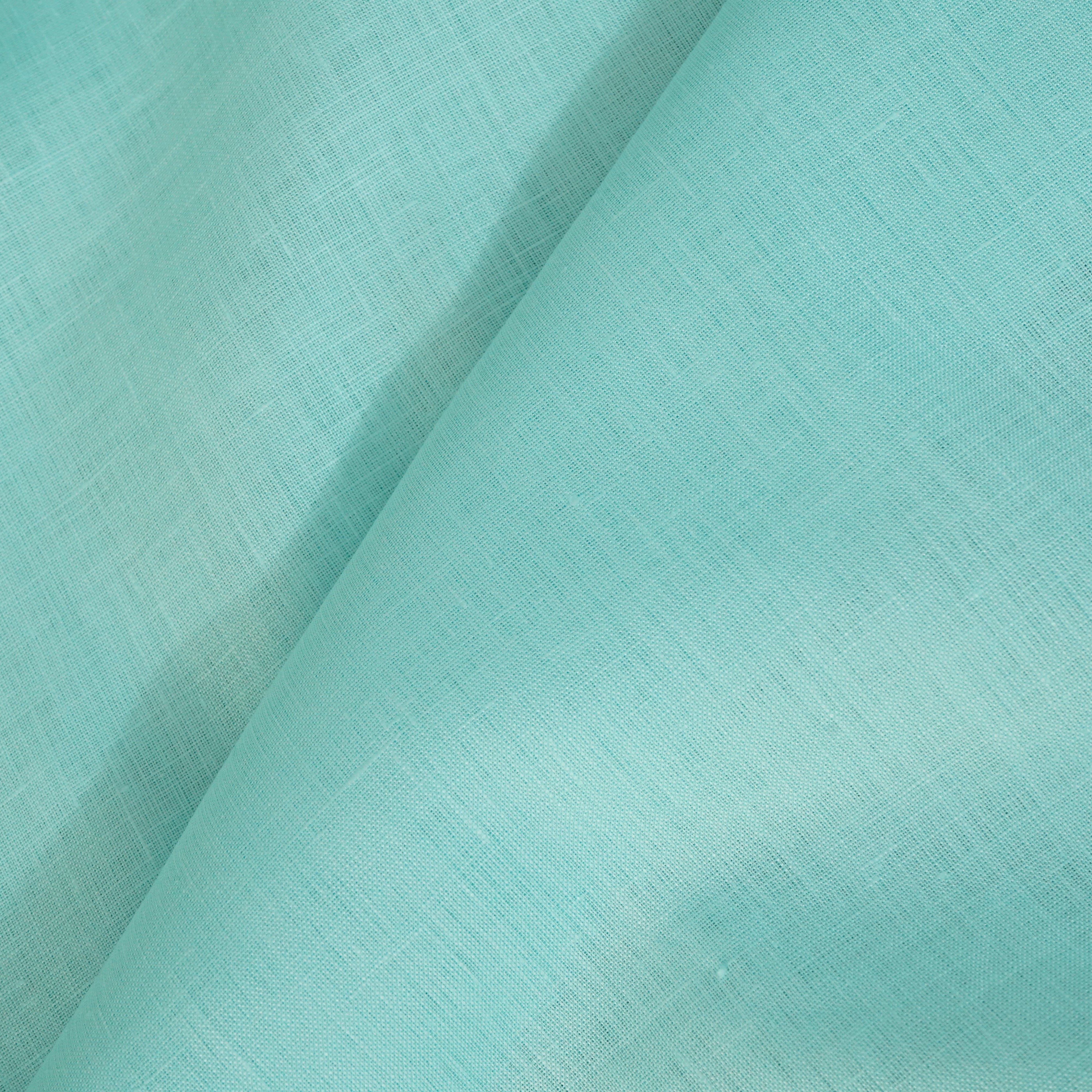 Sky Blue Cotton Linen-FF-27203 - TradeUNO