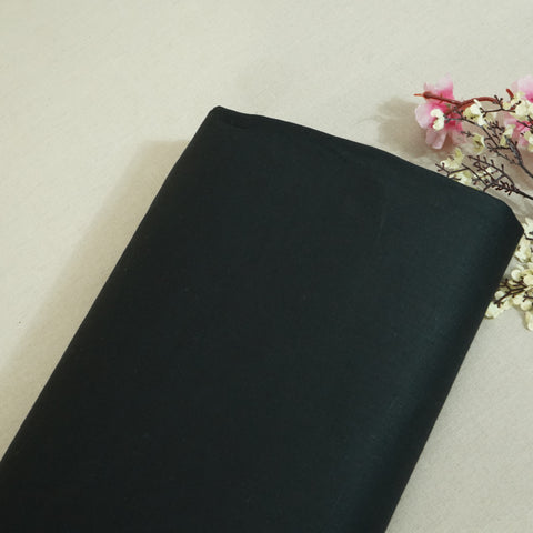Black Cotton Linen-FF-27205