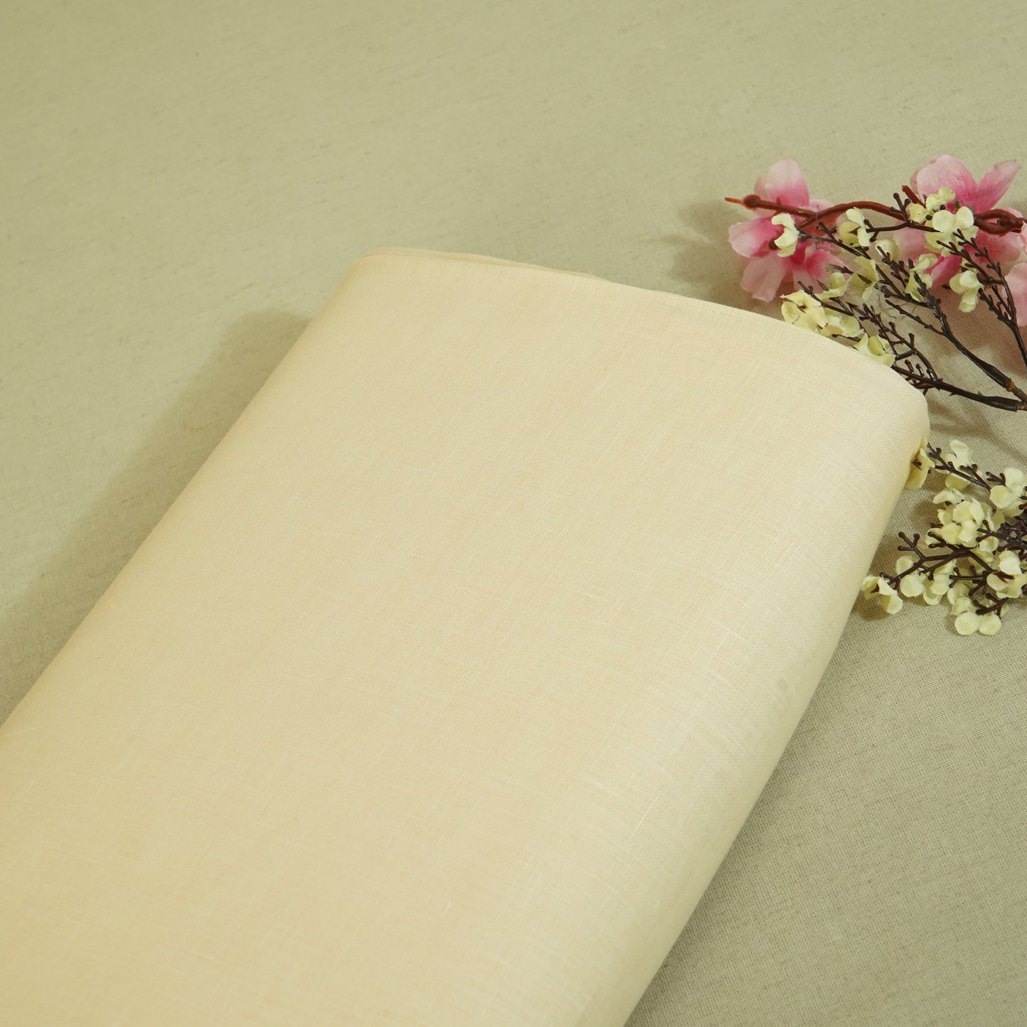 Peach Cotton Linen-FF-27206