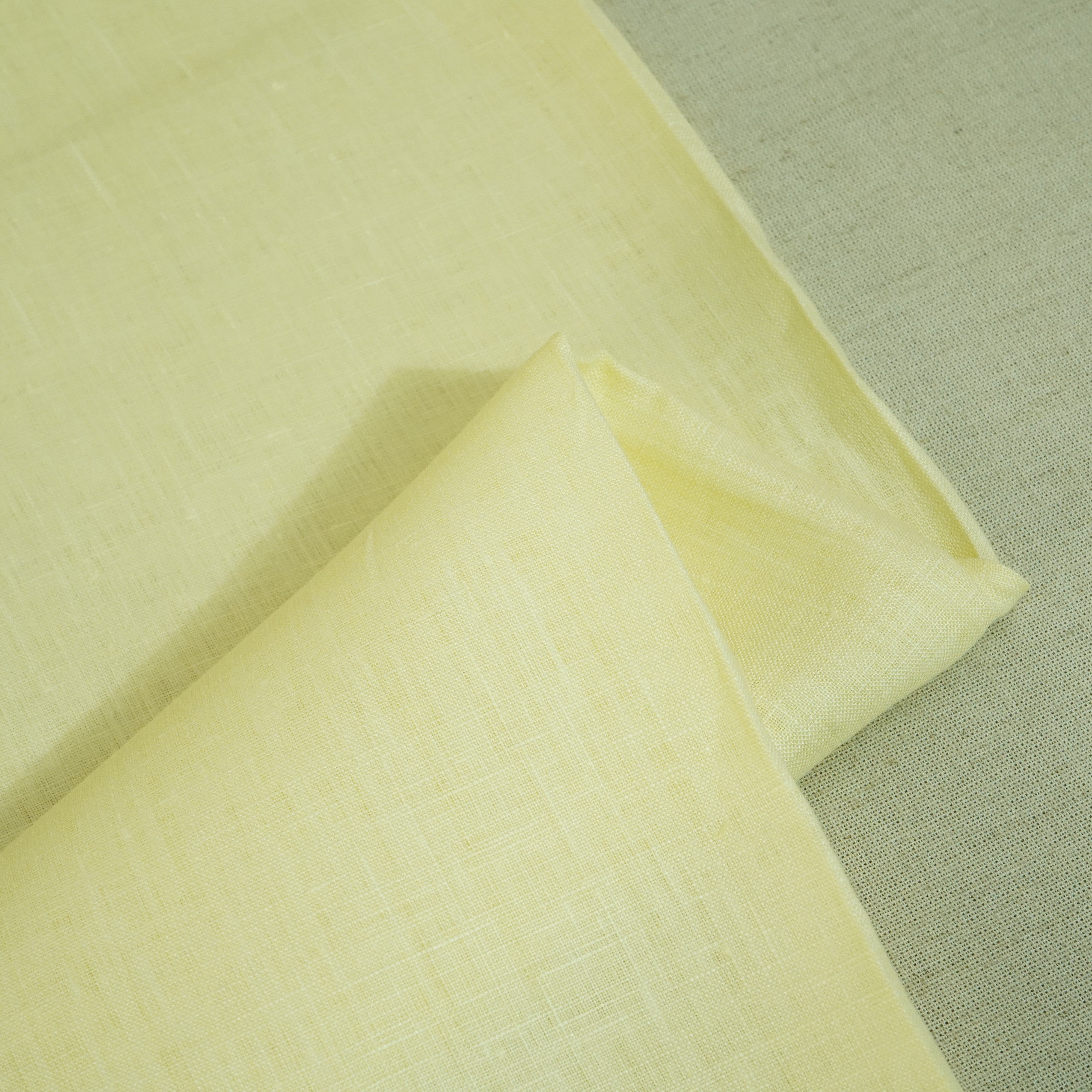 Yellow Cotton Linen-FF-27208 - TradeUNO