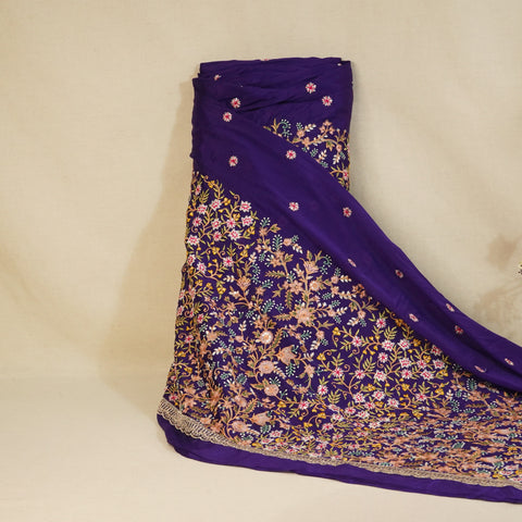 Purple Thread Embroidery Chinnon-RA-27209