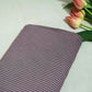 Maroon Stripes Print Poplin Fabric LSF-27214