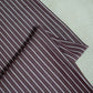 Maroon Stripes Print Poplin Fabric LSF-27214