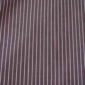 Maroon Stripes Print Poplin Fabric LSF-27214