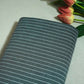 Black Stripes Print Poplin Fabric LSF-27215