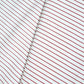 Muted Red Stripes Print Poplin Fabric LSF-27217