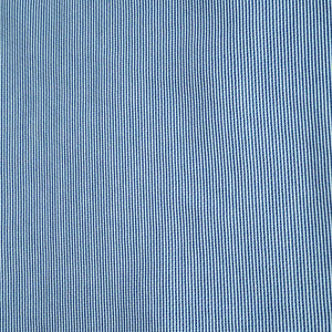 Blue & White Stripes Print Poplin Fabric LSF-27220