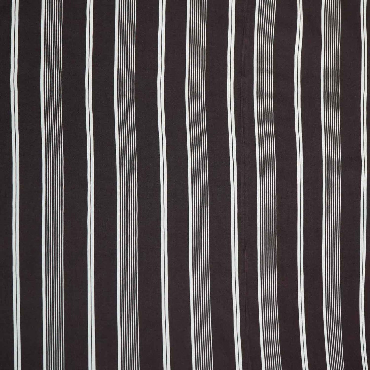 Brown Stripes Print Poplin Fabric LSF-27223