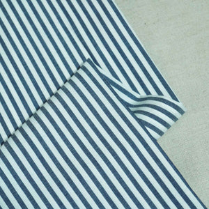 Grey Stripes Print Poplin Fabric LSF-27226