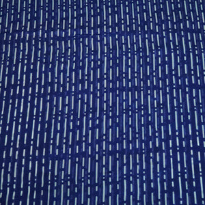 Blue Abstract Print Georgette Fabric MTF-27230
