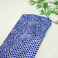 Blue Abstract Print Georgette Fabric MTF-27231