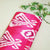 Pink Abstract Print Crepe Fabric MTF-27235