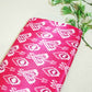 Pink Abstract Print Crepe Fabric MTF-27236