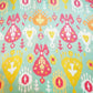 Green Ikkat Print Crepe Fabric MTF-27243