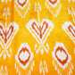 Mustard Yellow Print Crepe Fabric MTF-27244