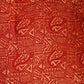 Red Ajrakh Print Modal Silk Fabric ASK-27260