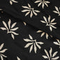 Black Ajrakh Floral Modal Silk Fabric ASK-27262