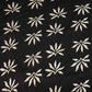 Black Ajrakh Floral Modal Silk Fabric ASK-27262