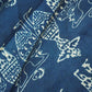Indigo abstract Ajrakh Modal Silk Fabric ASK-27263