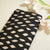 Black Abstract Print Modal Silk Fabric ASK-27266