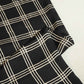 Black & White Checks Modal Silk Fabric ASK-27272