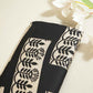 Black Ajrakh Modal Silk Fabric ASK-27275