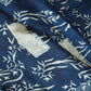 Blue Floral Modal Silk Fabric ASK-27280