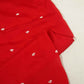 Red Embroidery Cut Dana Organza Fabric WI-27285