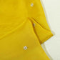 Yellow Floral Embroidery Orgnaza Fabric WI-27286