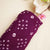 Purple Bandhani Print Modal Silk Fabric SC-28273