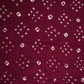 Purple Bandhani Print Modal Silk Fabric SC-28273