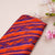 Purple & Orange abstract print Viscose Organza Fabric MF-27523
