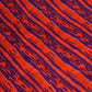 Purple & Orange abstract print Viscose Organza Fabric MF-27523