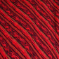 Wine & Pink abstract print Viscose Organza Fabric MF-27524