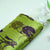 Light Green & Purple Floral hand embroidery Chinon Fabric MF-27532