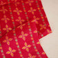 Magenta Abstract Print Chinon Fabric NF-27571