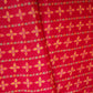 Magenta Abstract Print Chinon Fabric NF-27571