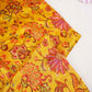 Lime Green Floral Print Chinon Fabric NF-27576