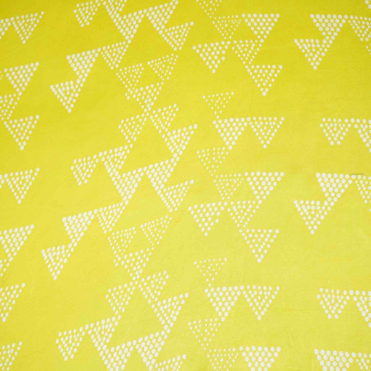 Parrot Green Tropical Print Modal Satin Fabric SF-27579